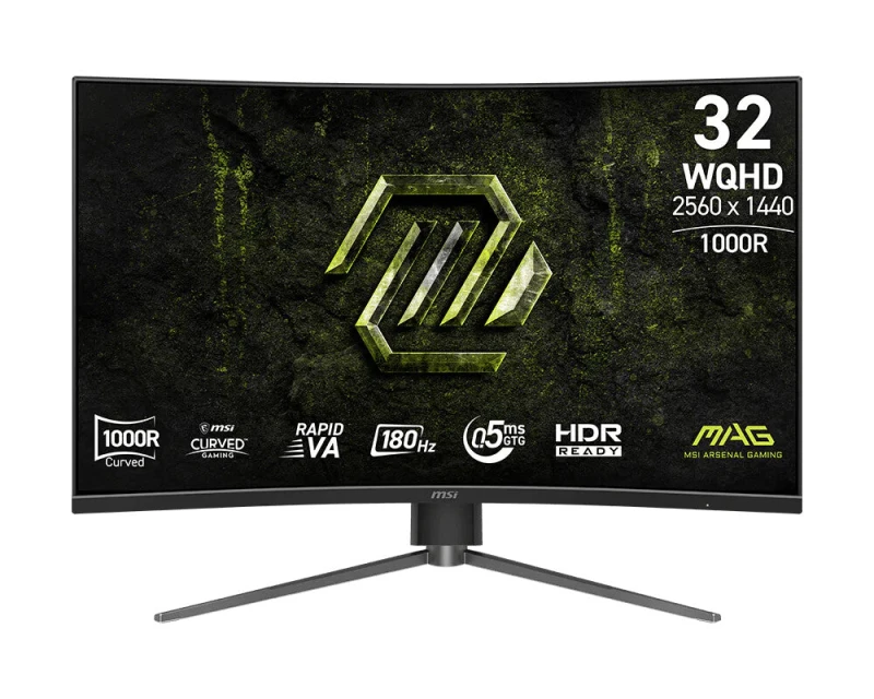 Image of MSI MSI MAG 325CQPF E18 computer monitor 80cm (31.5") 2560 x 1440 pixels Wide Quad HD Black MAG 325CQPF E18