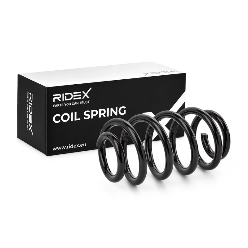 Image of RIDEX 188C0815 Coil spring Front Axle Coil Spring (188)