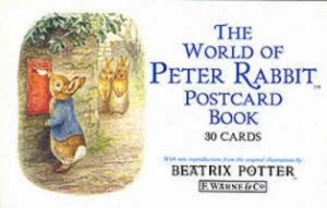 Image of The World of Peter Rabbit Postcard Book by Beatrix Potter Paperback