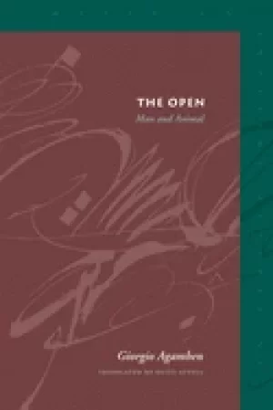 Image of open man and animal
