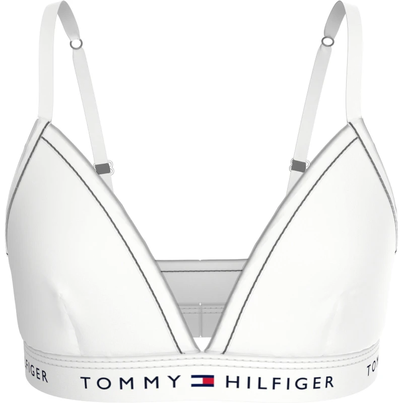 Image of Tommy Hilfiger Triangle Bra White YBR female 10-12Y