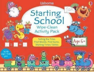 Image of Starting School Wipe-Clean Activity Pack Paperback