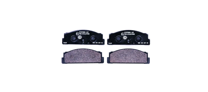 Image of HELLA Brake pad set HELLA 8DB 355 007-101