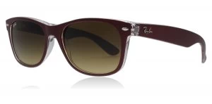 Image of Ray-Ban RB2132 Sunglasses Red / Purple 605485 55mm