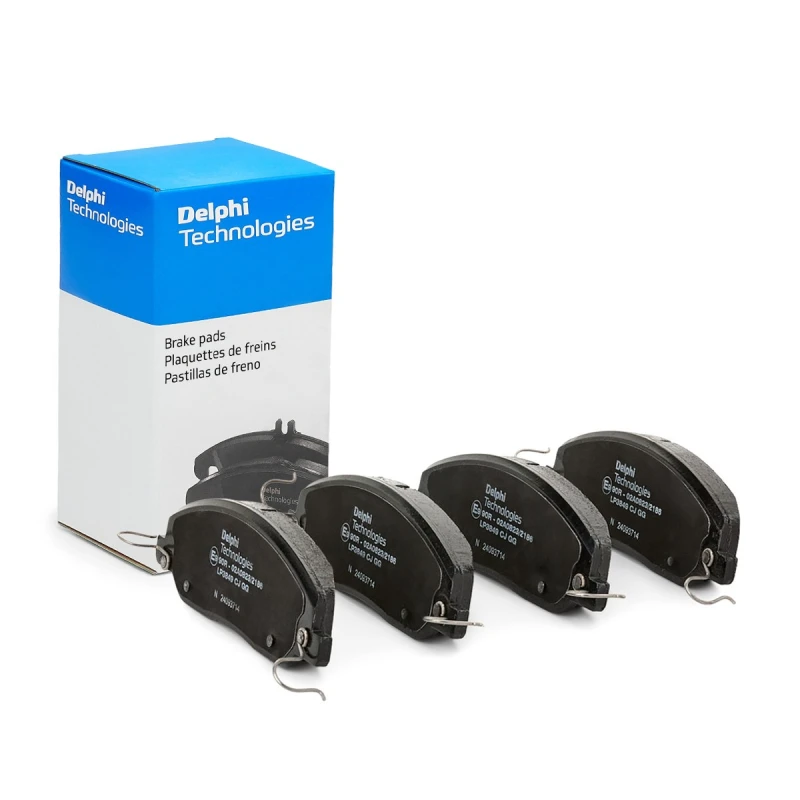 Image of DELPHI Brake pad set DELPHI LP3849
