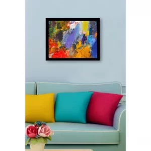 Image of SC0771 Multicolor Decorative Framed MDF Painting