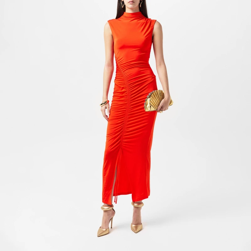 Image of Ted Baker Berryan Dress - Orange Orange 8