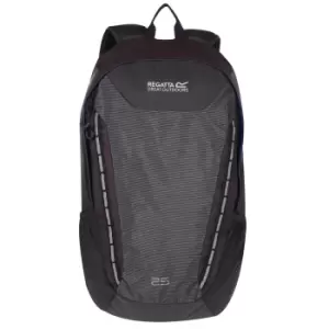 Image of Regatta Highton 25L Backpack (One Size) (Black/Ebony Grey)