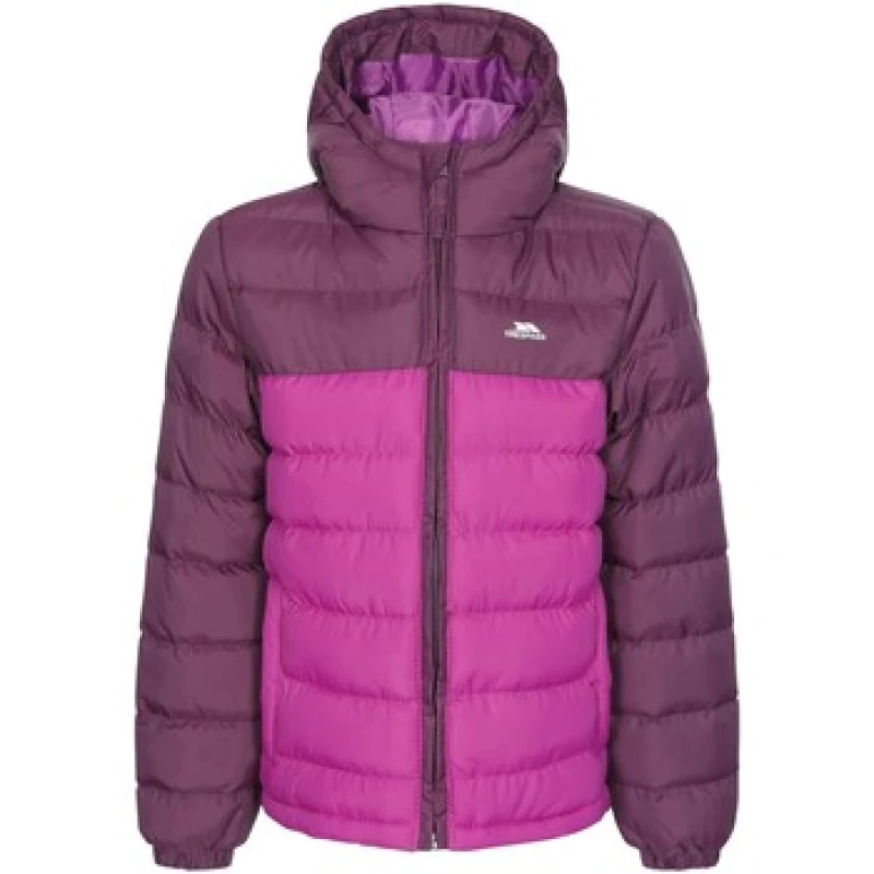 Image of Trespass Oskar Padded Jacket in Purple Size: 9-10 Years Purple Unisex 9-10 Years
