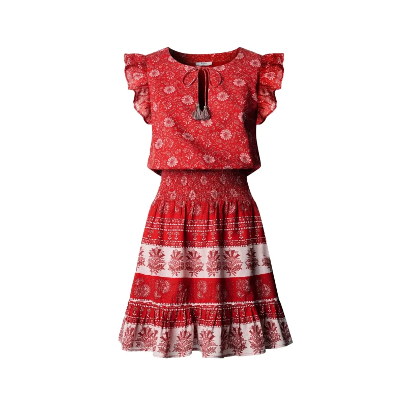 Image of Pepe Jeans Womens dress Pepe Jeans Cyra Rouge Female L