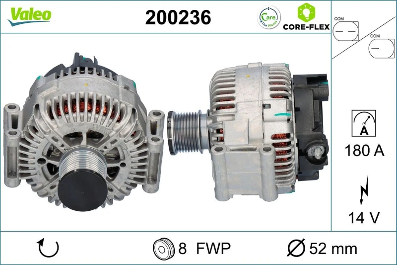 Image of Alternator VALEO 200236
