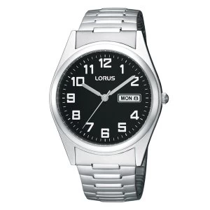 image of Lorus RXN13CX9 Mens Classic Style Expanding Bracelet Watch