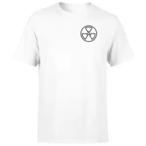 Image of Back To The Future Flux Capacitor Mens T-Shirt - White - 5XL