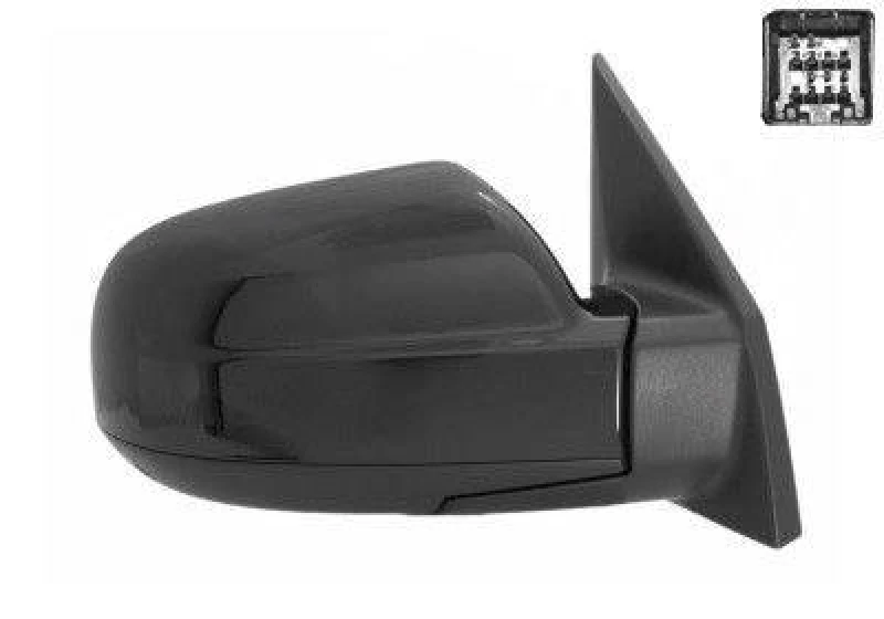 Image of VAN WEZEL 8267808 Wing mirror * HAGUS * Right, Heatable, Over-paintable Outside Mirror (50)