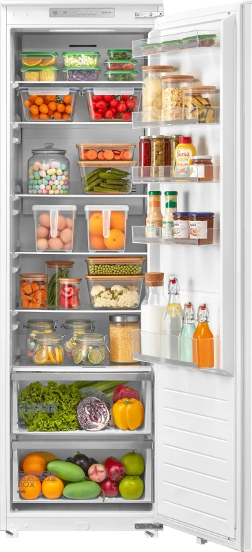 Image of Midea MDRE423FGE01D Integrated Upright 178cm Fridge - Sliding Door Hinge Kit - White - E Rated