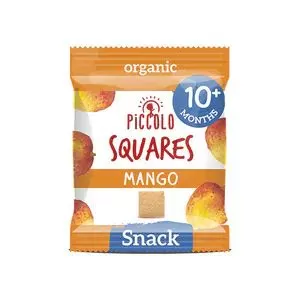 Image of Piccolo Organic Squares Mango 20g 10m+