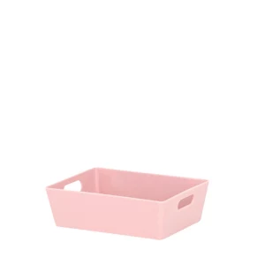 Image of Wham Studio Pink 3.1 Rectangular Basket Set of 5 Plastic