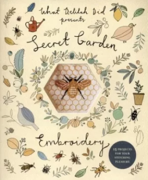 Image of Secret garden embroidery by Sophie Simpson