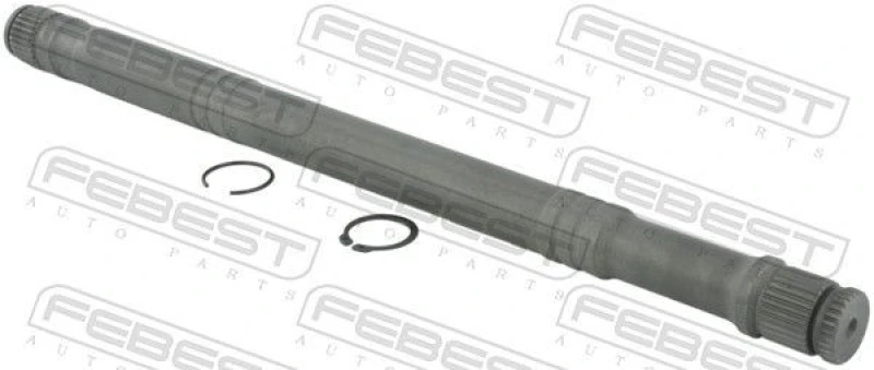 Image of FEBEST 2112-TTFLH Drive shaft Front Axle Left Drive Shaft (13)