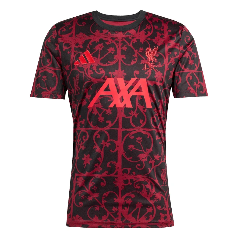 Image of adidas Liverpool Pre Match Shirt 2025 2026 Adults Black male M