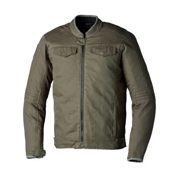 Image of RST IOM TT Crosby 2 CE Textile Jacket Men Olive Size 42