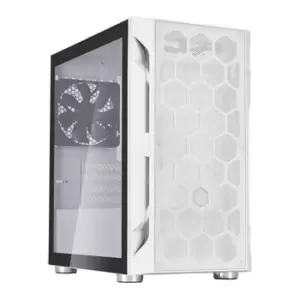 Image of SilverStone FARA H1M TG Micro-ATX PC Case White