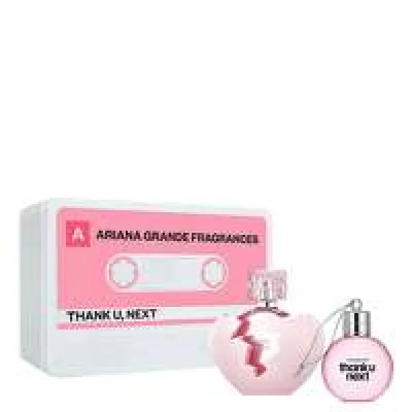 Ariana Grande Thank U Next Eau de Parfum For Her 30ml & Coffret Cadeau Gift Set