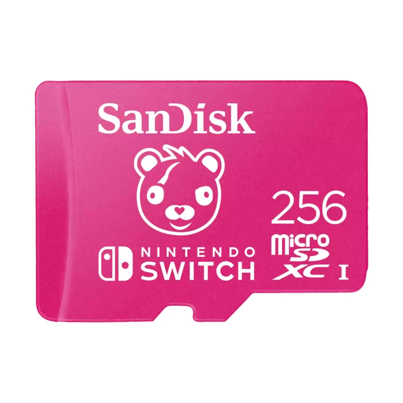 Image of SanDisk MicroSD card NintendoSwitch 256G Fornite