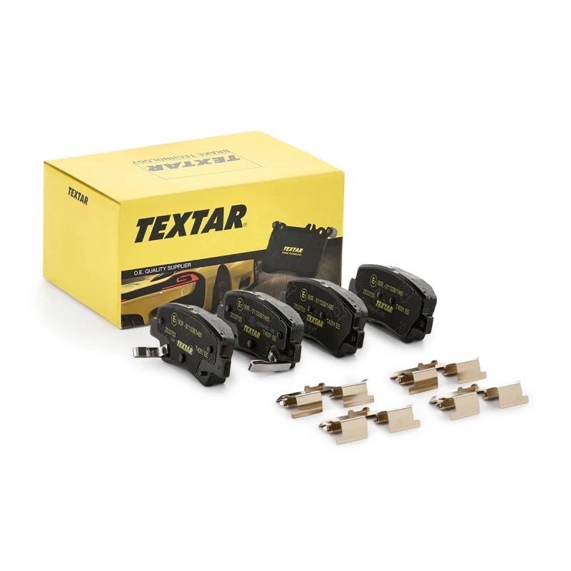 Image of Brake pad set TEXTAR 2533703
