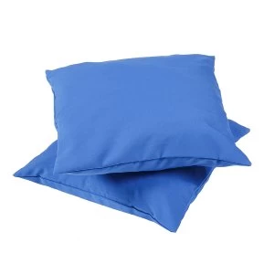 image of Kaikoo Plush 2 Pack Cushions - Blue