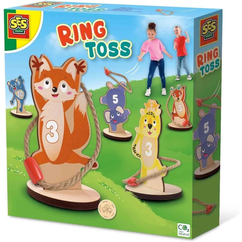 Image of SES Creative Ring Toss, 3 Years and Above (02312) Multi