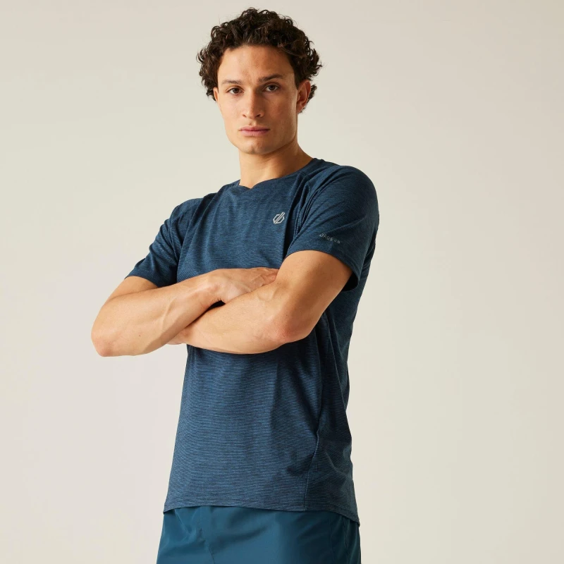 Image of Dare 2b Dare 2b Men Persist Active Tee in Navy Size: 2X-large Navy XXL Male 5063019552804