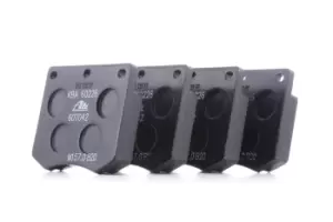 Image of ATE Brake pad set 13.0460-7042.2 Brake pads,Brake pad set, disc brake FORD,HYUNDAI,CAPRI III (GECP),GRANADA (GU),ESCORT II (ATH),Capri (ECJ)