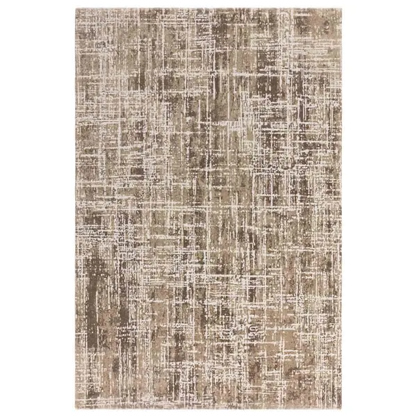 Image of Asiatic Kuza 160X230Cm Abstract Beige Rug KUZA1602300011