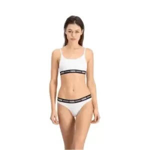 Image of Puma 2 Pack String Thongs Womens - White