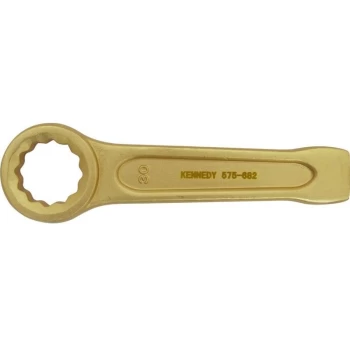 Image of 24MM Spark Resistant R/End Slogging Wrench Be-Cu - Kennedy