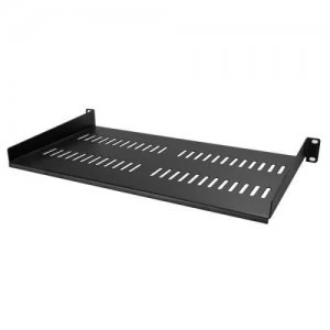 image of StarTech Vented 1U Rack Shelf 10" Deep