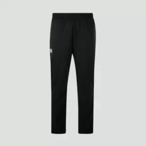 Image of Canterbury Unisex Adult Stretch Tapered Tracksuit Bottoms (L) (Black)