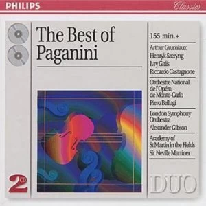 image of The Best of Paganini by Nicolo Paganini CD Album