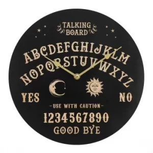 Image of 28cm Classic Talking Board MDF Clock