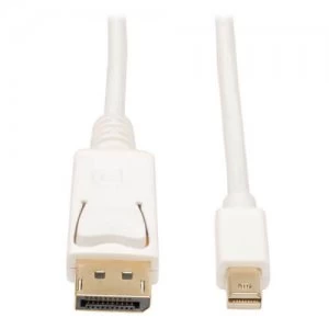 Image of Tripp Lite Mini DisplayPort to DisplayPort 4K Cable Adapter 10ft