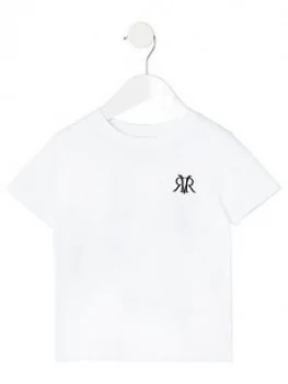 image of River Island Mini RI T-Shirt White Size 18-24 Months Boys