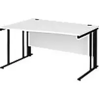Image of Dams International Wave Desk MCM14WLKWH 1,400 x 725 x 800 - 990 mm
