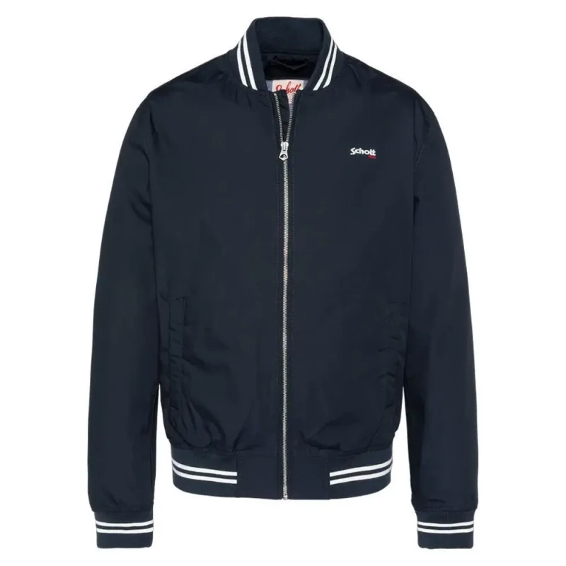 Image of Schott Jacket Schott College Bleu Male L
