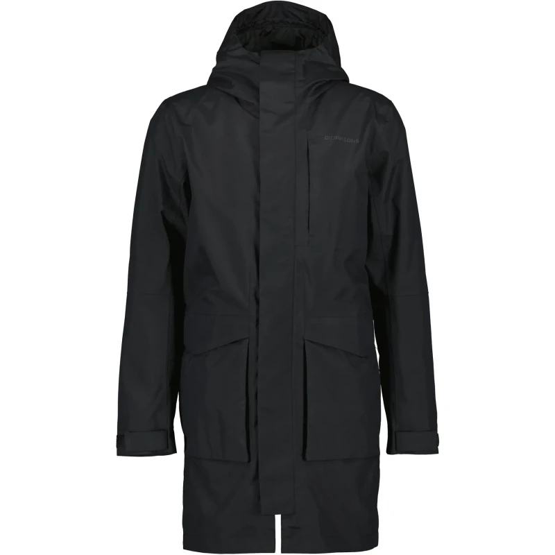 Image of Parka Didriksons Andreas Noir Unisex S
