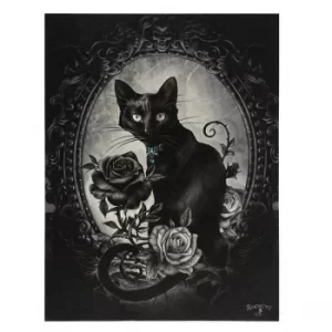 Image of Alchemy The Philosopher's Familiar Canvas Plaque