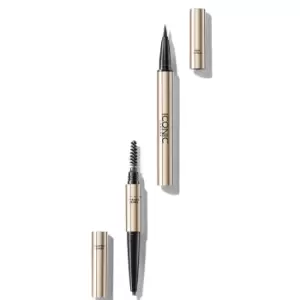 Image of Iconic London Triple Precision Brow Definer 0.33g (Various Colours) - Chocolate Brown