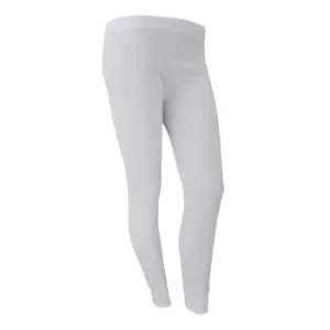 Image of FLOSO Ladies/Womens Thermal Underwear Long Jane/Johns (Standard Range) (Hip Fit: 26-28inch (6)) (White)