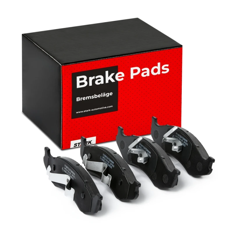 Image of RIDEX 402B0317 Brake pad set Front Axle, not prepared for wear warning indicator, with piston clip Brake Pad Set,disc brake (402)