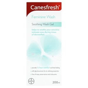 image of Canesten Canesfresh Soothing Feminine Wash Gel 200ml